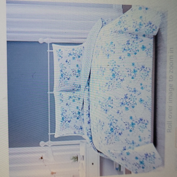Great Bay Home April Morning 3 pc quilt set 2 shams reversible Full/Queen New … - Picture 1 of 9